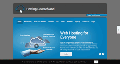 Desktop Screenshot of hostingdeutschland.com